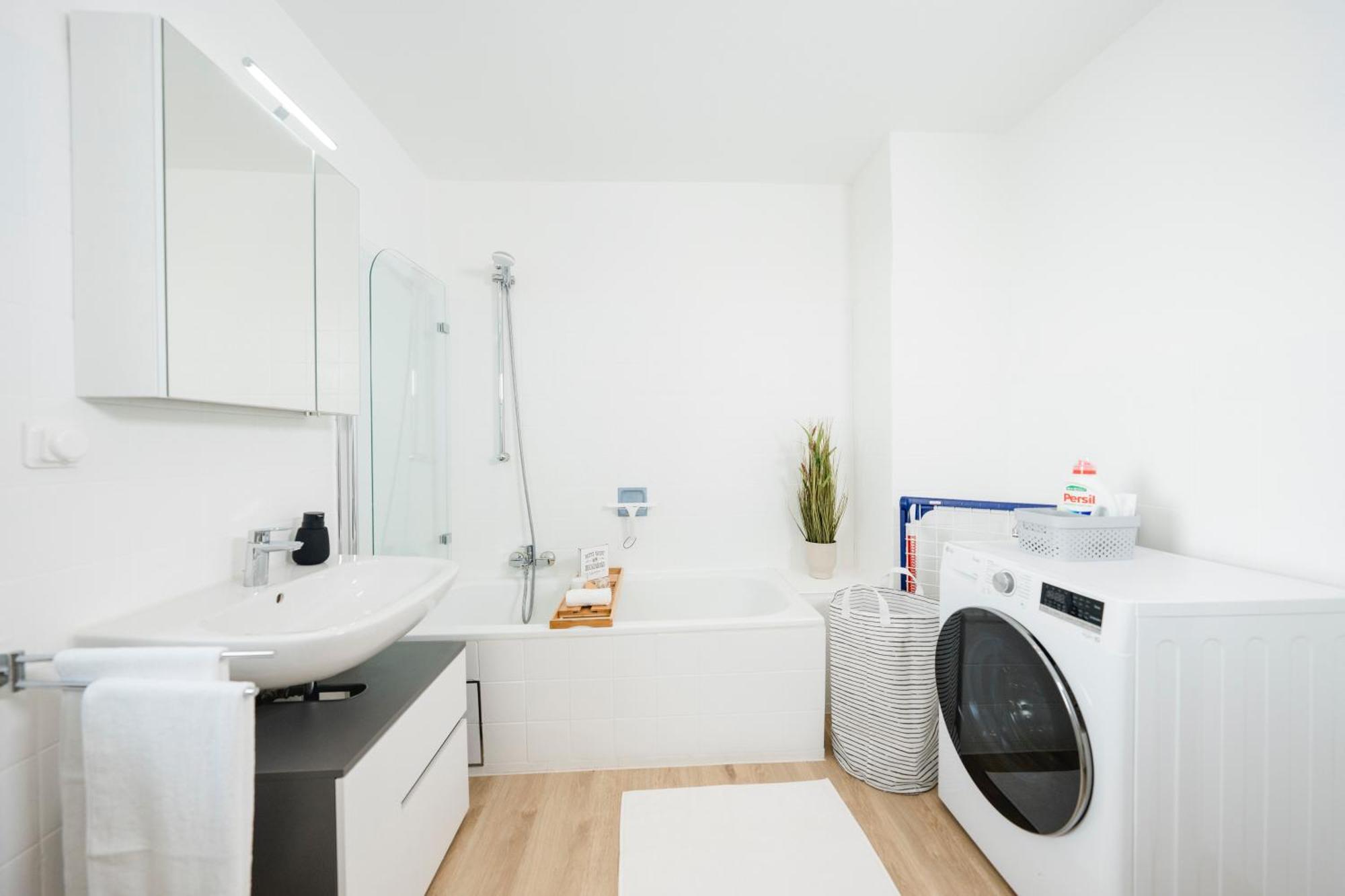 Stadtrand Oase Karlsruhe Mit Balkon Eksteriør billede