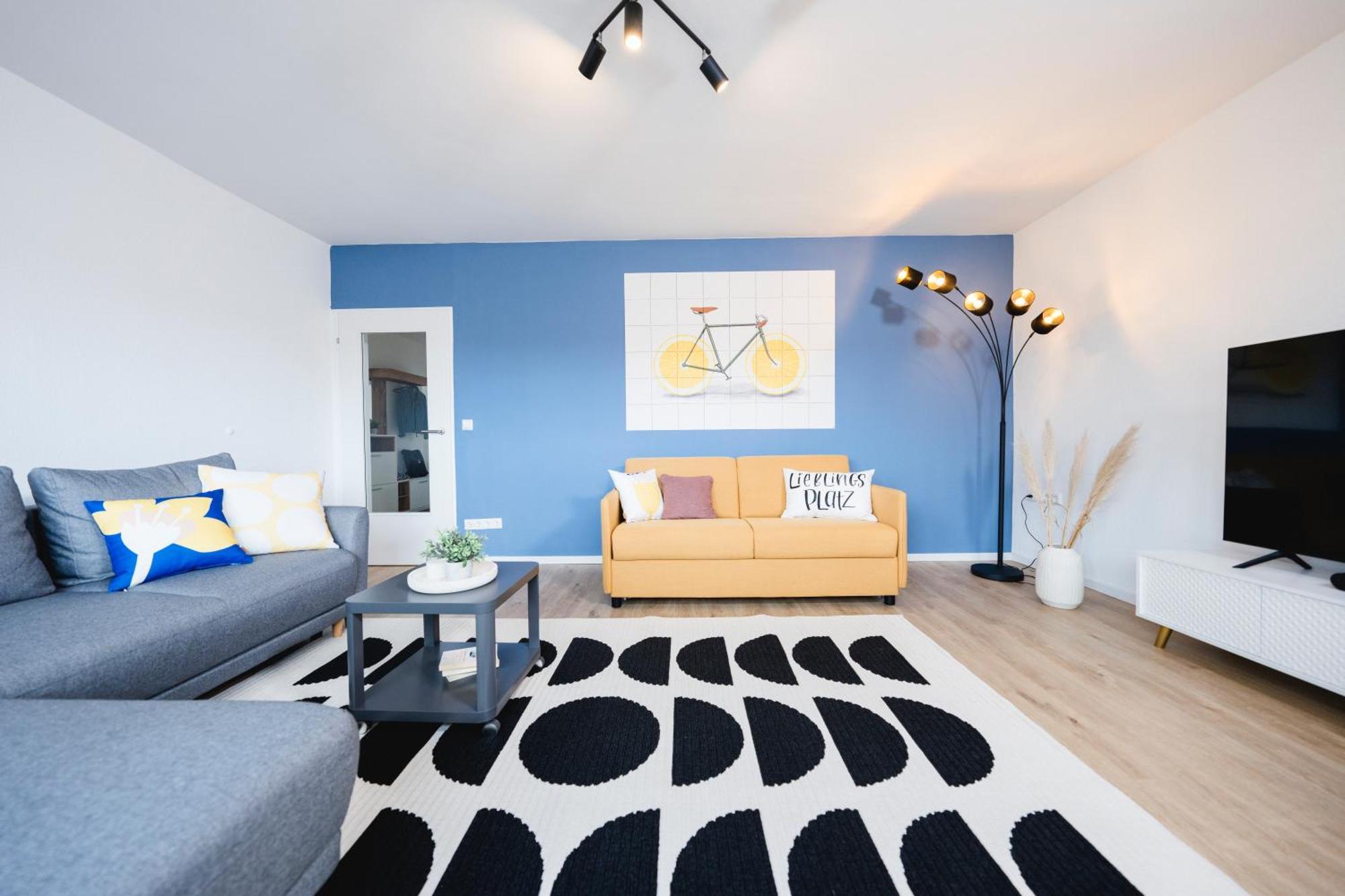 Stadtrand Oase Karlsruhe Mit Balkon Eksteriør billede