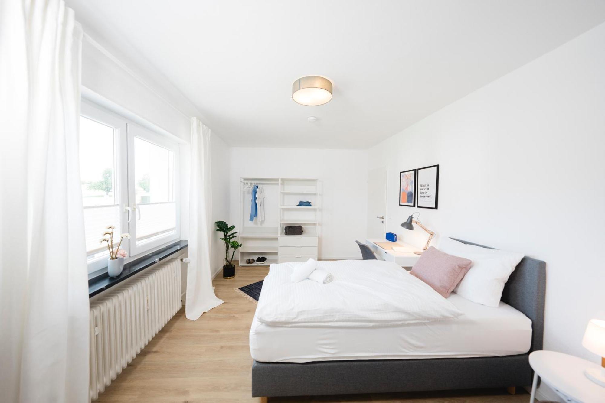 Stadtrand Oase Karlsruhe Mit Balkon Eksteriør billede