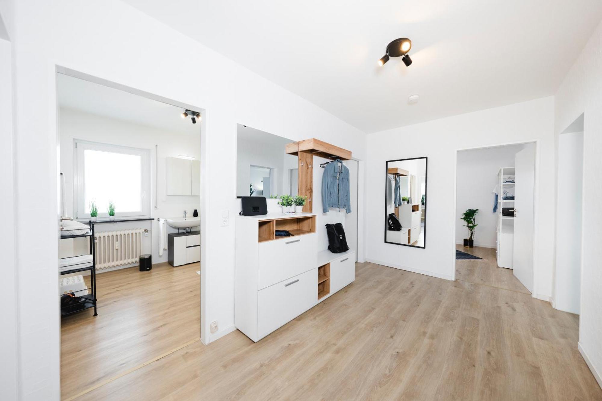 Stadtrand Oase Karlsruhe Mit Balkon Eksteriør billede
